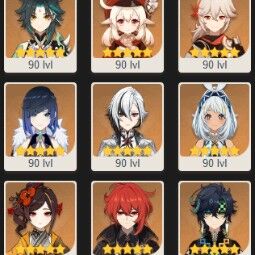 【EU】 AR58  |  59 characters  |   19 legendary characters |  3 legend weapons 1